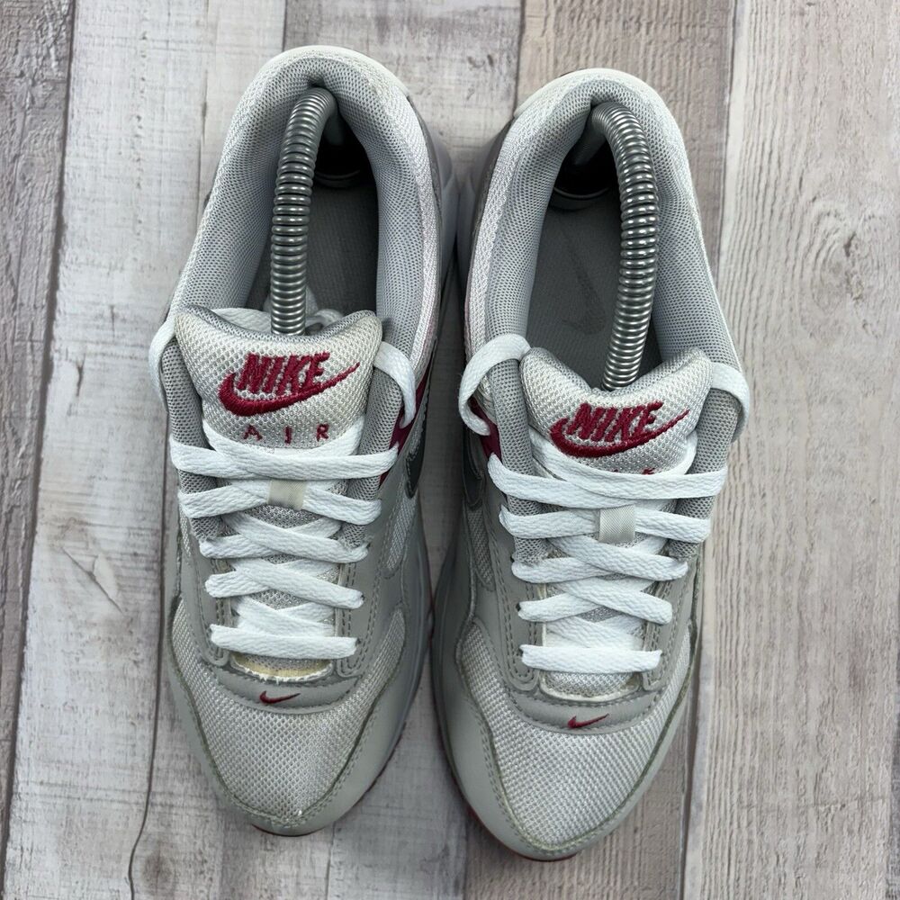 Nike Air Max Correlate Womens Size 7.5 Running Shoes Sneakers White Gray Fuchsia - Picture 4 of 14